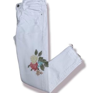 Jeans blanco Zara Basic EUR 34